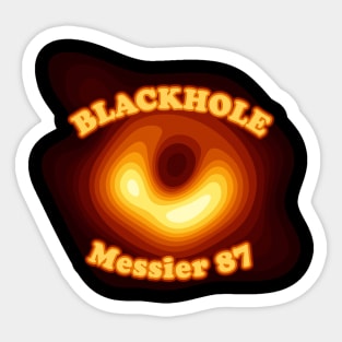 BlackHole - Messier 87 Sticker